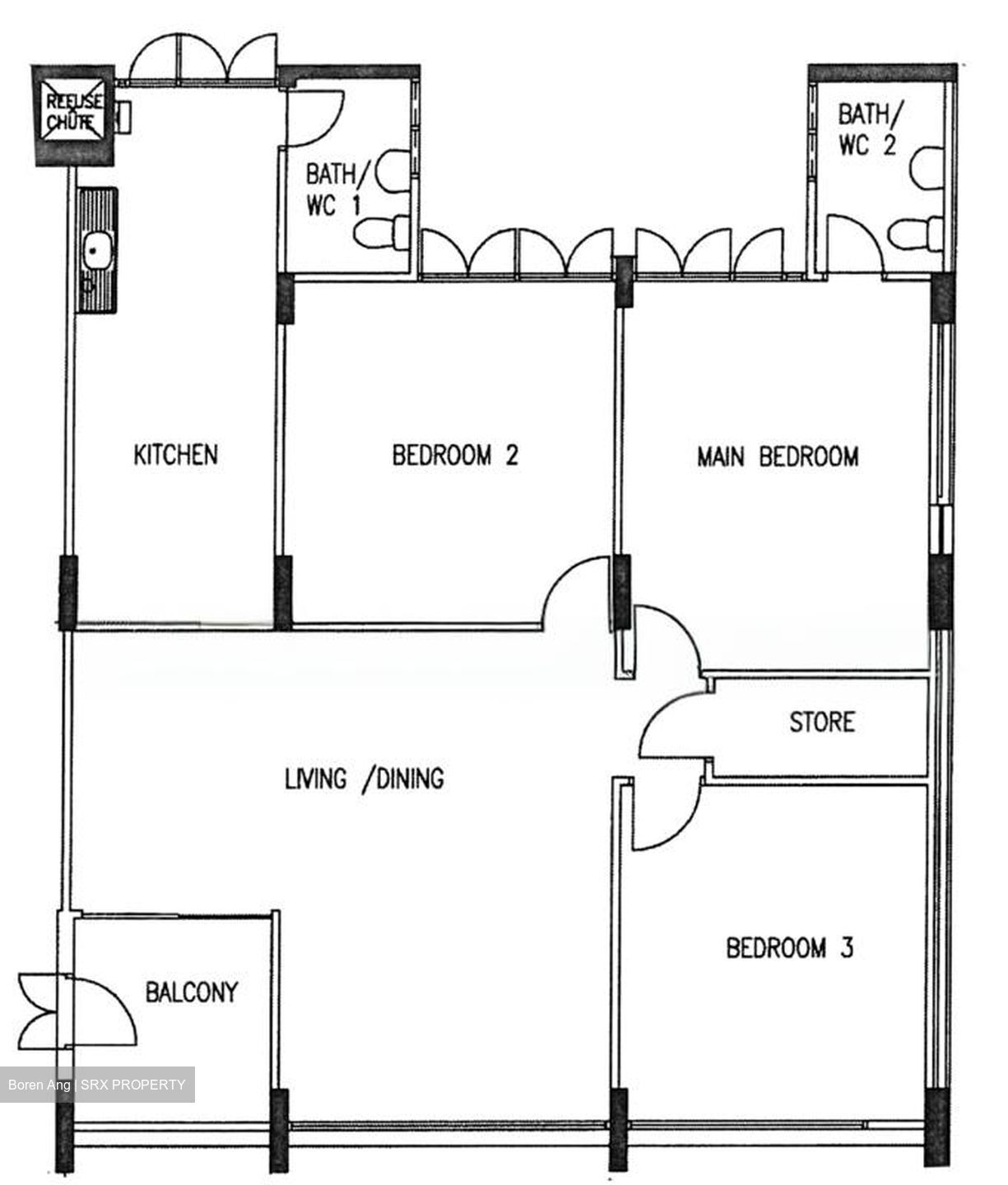 Blk 349 Woodlands Avenue 3 (Woodlands), HDB 4 Rooms #582529411